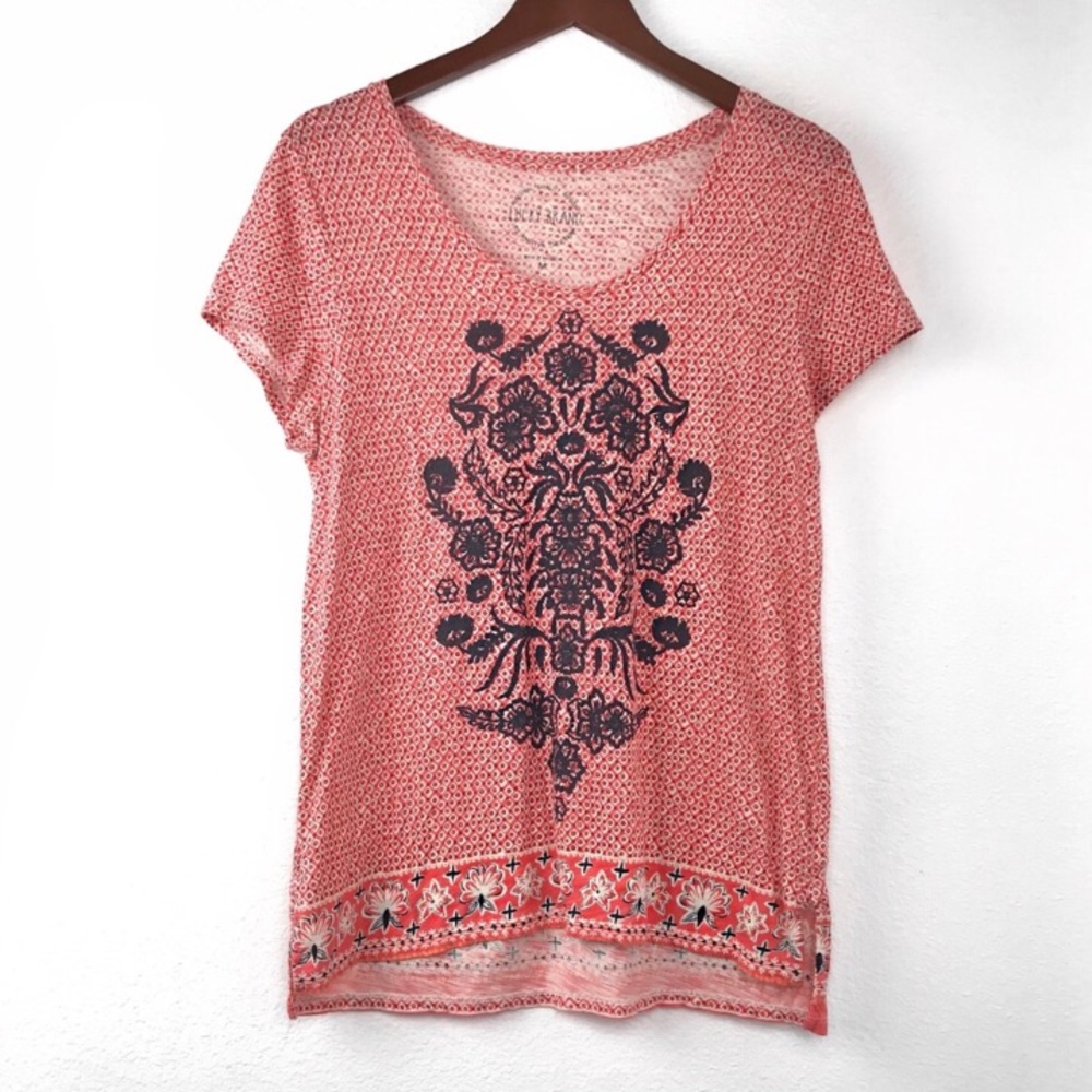 Lucky Brand Boho Shirt (EUC)